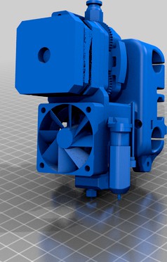 Anycubic i3 Mega X-Carriage [MK4] OMG_V2 Dual Drive+NFCrazy by kasinatorhh