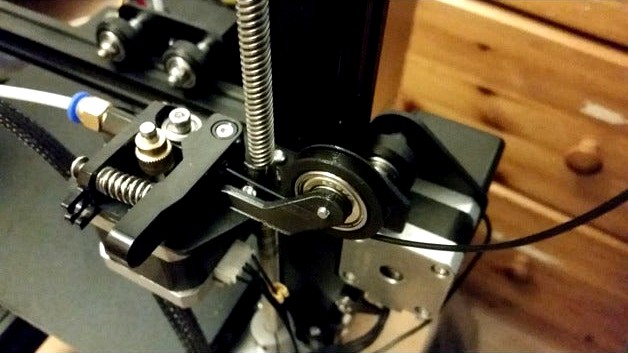 Ender 3 bearing filament guide by NilsR