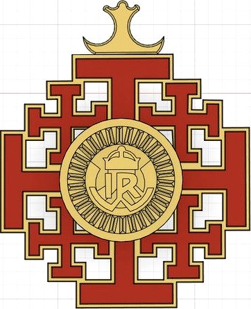 The Jerusalem Cross by iodanem
