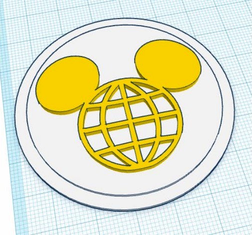 Disneworld Logo Modular Logo Insert by rkxone