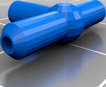 4211508 (Pneumatic T Piece Second Version (T Bar with Ball in Center)) by melmaking