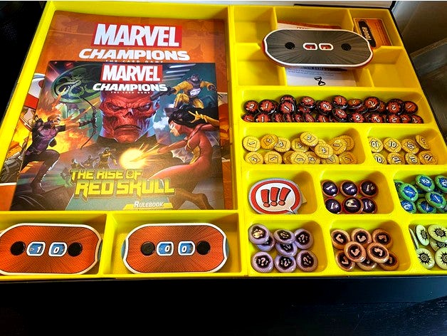 Marvel Champions Infinity Box Trays by js5002