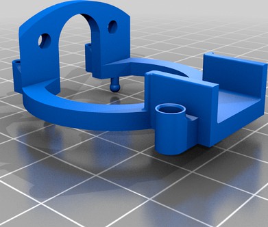 bl touch holder for two trees bluer  by adrianoarrudarodrigues