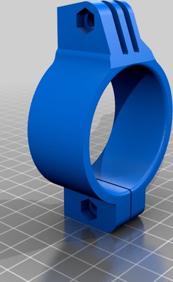 GoPro holder for diving lamp  by maximeLam