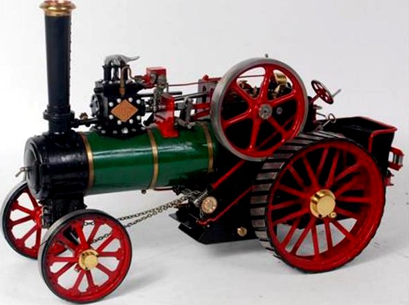 Traction Engine Minnie is a 1" scale  - full working by deebowen565