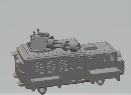 FHW: TN-9 Mk2 Mini gun upgrade kit (Tech9ine) by thefreeheathen