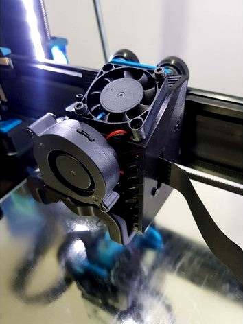 Artillery Extruder Cover With Fan by STL_Arg