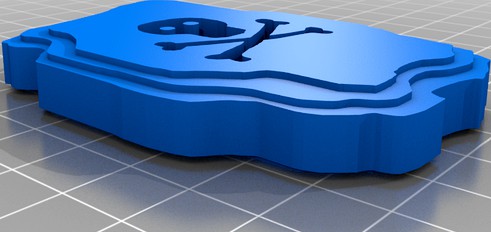 SD Rune Tibia - Keyring by Relium3d