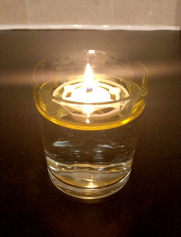 Floating Oil Lamp Candle by captainflaps