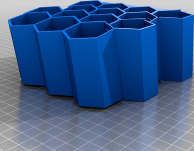 Modular nail varnish bottle rack by Corinne_000