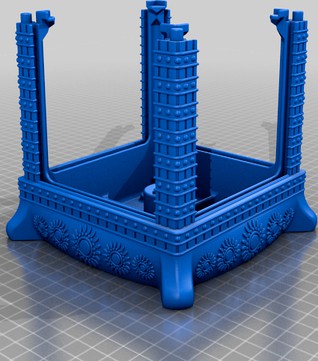 EPOXY STAINED GLASS LAMP by Jaroslav_g