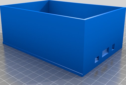 Raspberry Pi Computer case by Tech_Guru123rocks