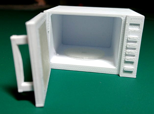 Microwave-1-12 scale for dolls by cardsbym