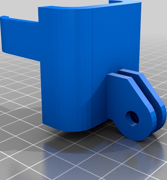 GoPro Hero 5 session mount by cpu4edu