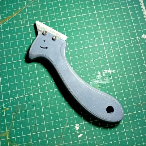 Grout Scraper Handle by LalinOwl