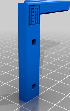 Reverse Bowden Filament Sensor Mount for Artillery Sidewinder X1 (Stock Sensor) by be_like_an