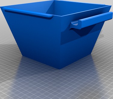 Trash bin for IKEA Lack printer box by plasmocz