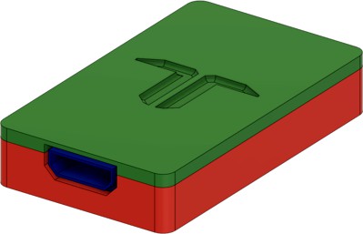 Arduino Pro Micro - Case by TueftelTyp 3d model