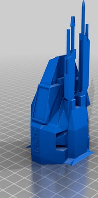 Gunship Rocinante Remix of the Remix (TACHI Nose) by KingBibik