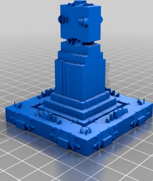 Aztec Bender Ziggurat by Conceptualiz3D