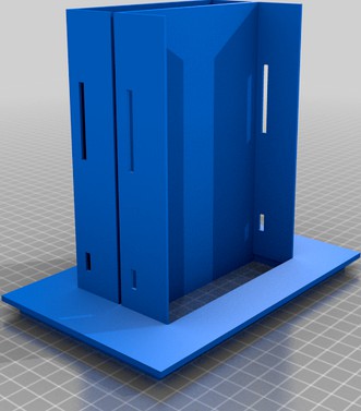 IBM PS/2 Model 60 2x 3.5" Floppy Bracket by kylemcisaac