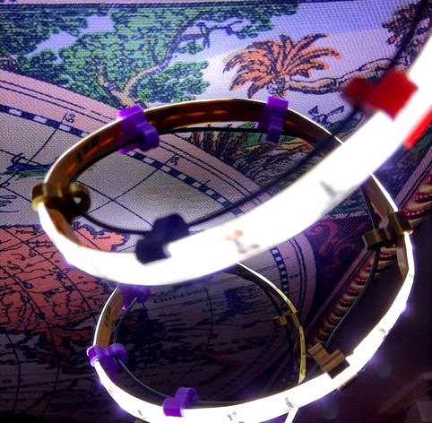 LED strip clamp base by Festina3D