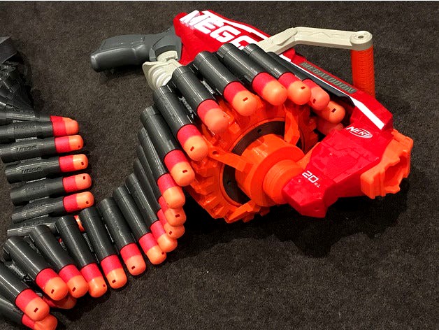 Nerf Megalodon MEGA Belt kit by fantasticmrdavid