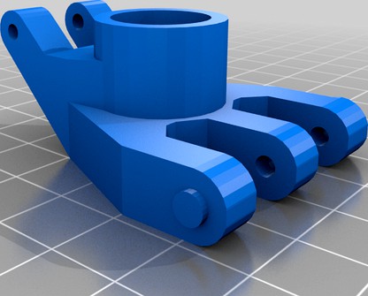 Redcat Racing Shredder Rear Hub Carrier BS903-058 by billsmith221