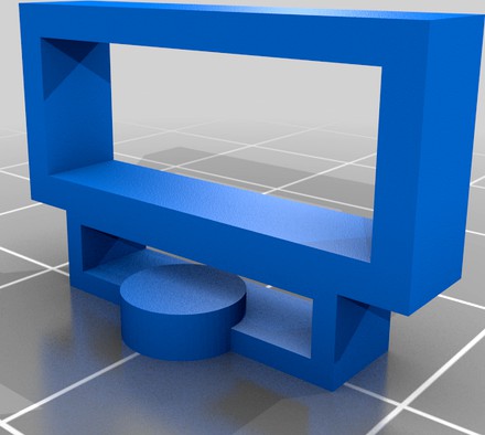 NewBee Drone Mosquito 450 1s battery holder (remix) by Armonster24