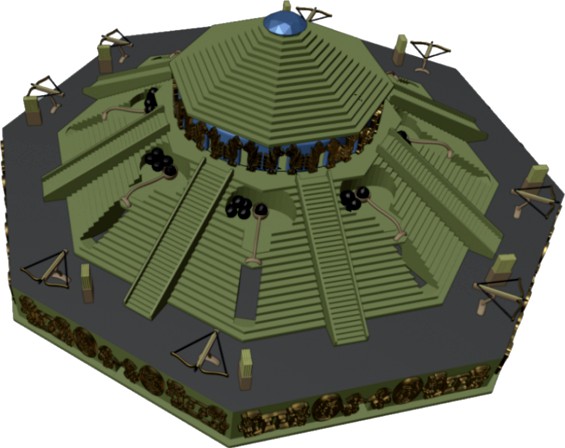 Octagonal Pyramid Jammer by sleyvas