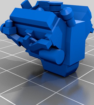 engine, transmission and cab of the ZIL-130 by Kalmar