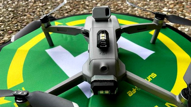 DJI Mavic Air 2 Front & Rear Strobe Mount by Seamongrel