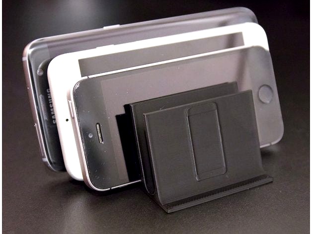 Smartphone Rack (for 4 Smartphones) by IceStormNG