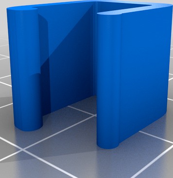 GPU cable clip by Woodcat64