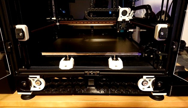 Voron 2 bed frame brackets / 2020 extrusion connectors by Bloodg3t