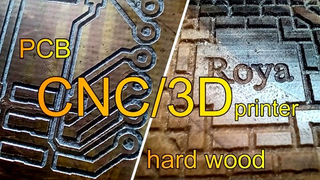 it worked! 3 in 1 3d printer cnc machine by hamid8Sadra