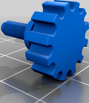 Artillery Sidewinder X1 Thumb Screw for Idler Arm by Staudi14