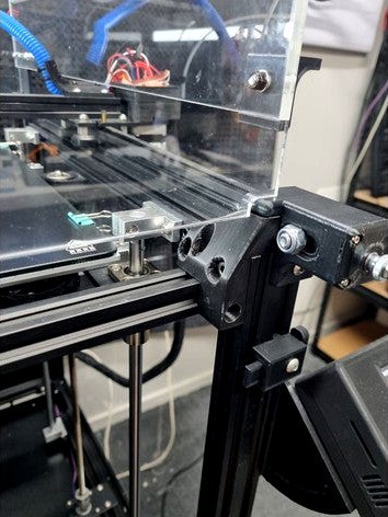 Ender5 Plus - Top Front Cross Member Relocator by RedWhere2020