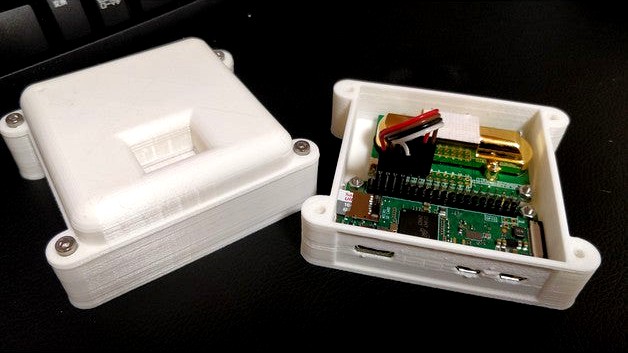 Pi Zero Case for MH-Z14A by hassiweb