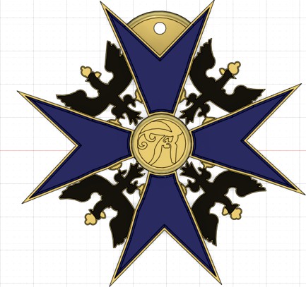 Badge of The Order of The Black Eagle by iodanem