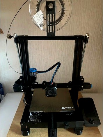 Dual Z Braces with Dual Z Rod Bearing support and Filament Guide for Ender 3v2 by Sympotonic