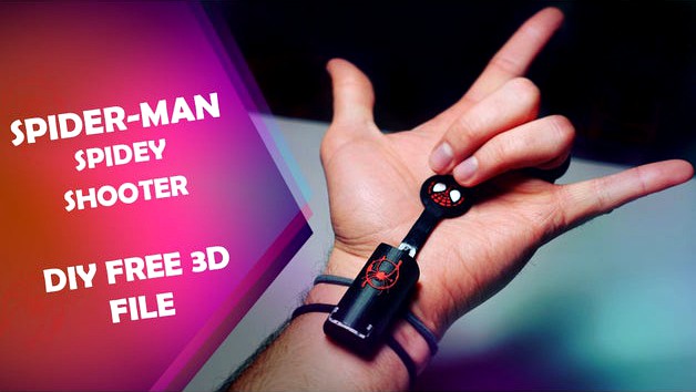 Spider-Man Spidey Shooter DIY 3D printed by Frankly_everything