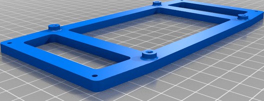 SKR v1.4 Board mount for Wanhao Duplicator 6 by Nutt