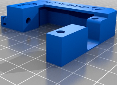 Bowden tube - MDD Creality Upgraded Extruder Spacer by Batmang