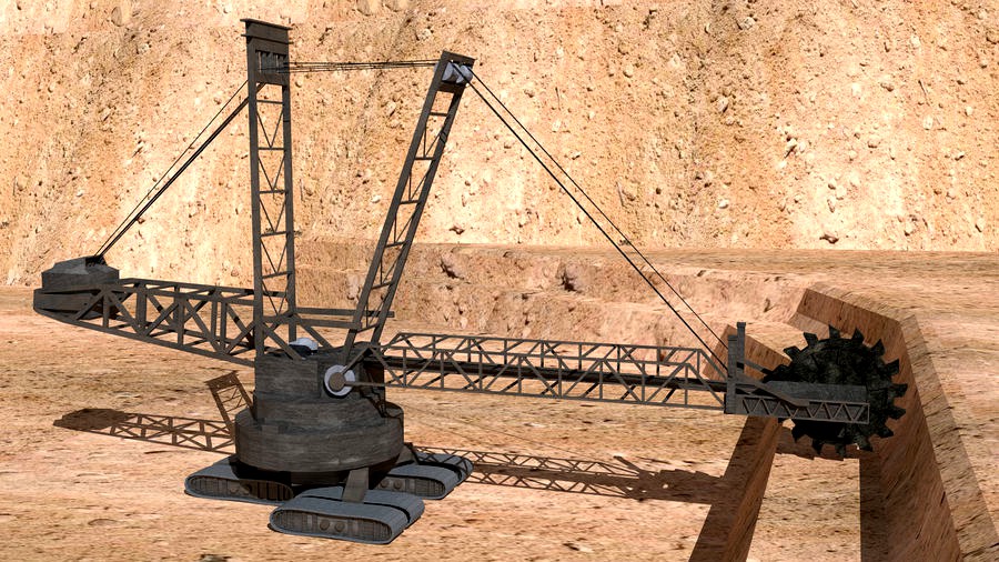 Excavator Bagger