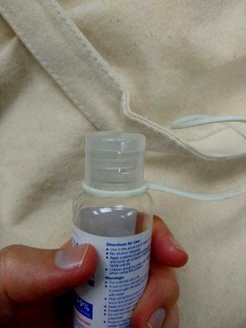 Hand Sanitizer Bottle Strap by BIDesigns
