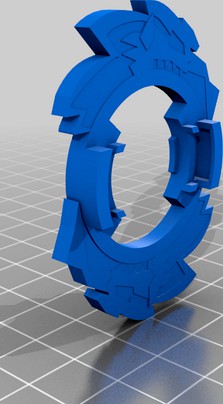 Lycanlor Attack Ring.obj by KuronumaAoba