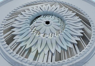 3D Model Ceiling outlet