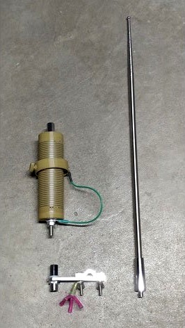HF Vertical Antenna Freestanding Loading Coil by Chetmystery