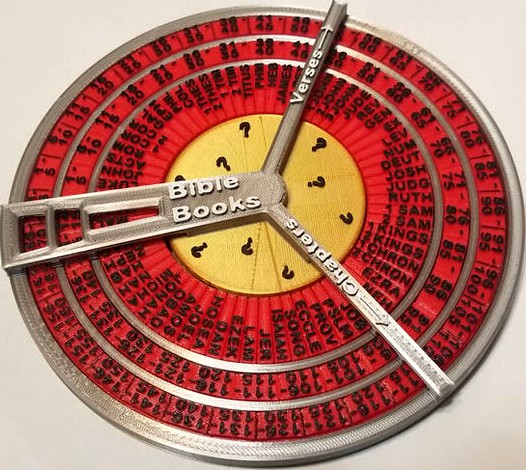 Bible Cipher Disk by yourallgeeks